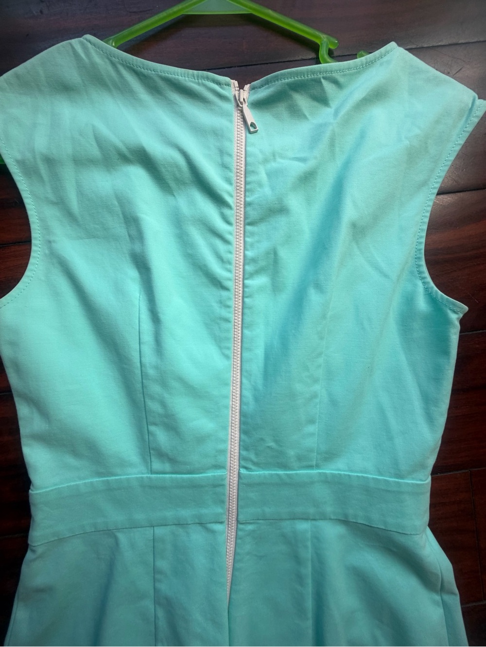 Lafayette 148 New York Mint Green Fit-and-Flare Dress - Picture 4 of 10